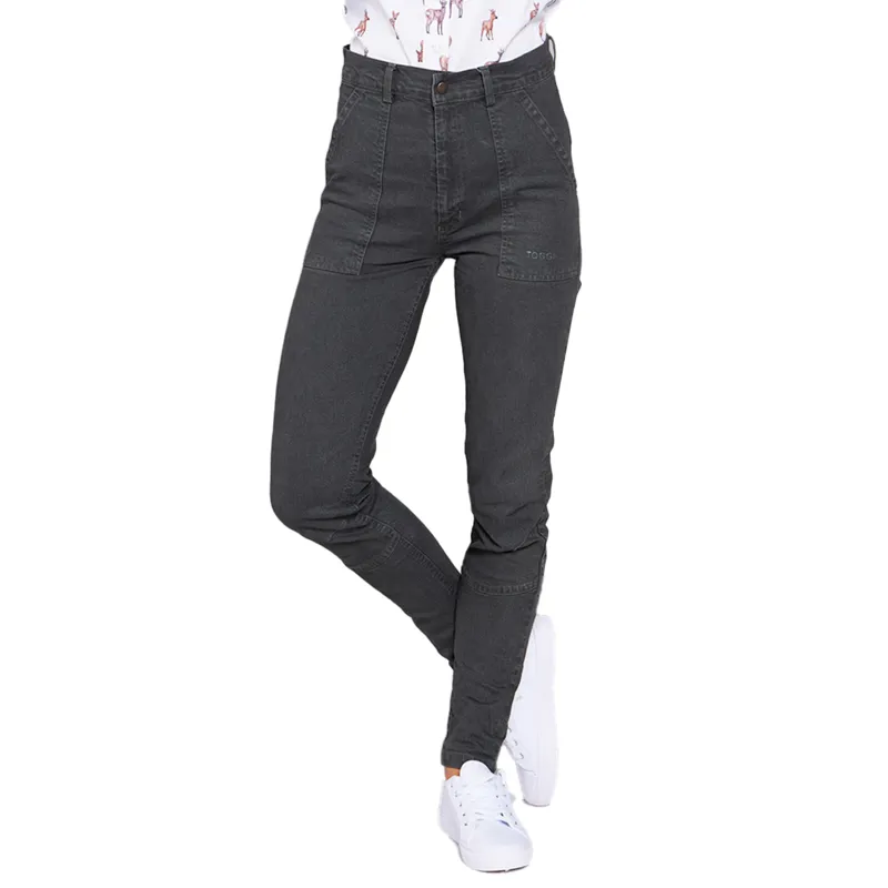 Toggi Wothorpe Womens Cotton Trousers - Dark Green-1