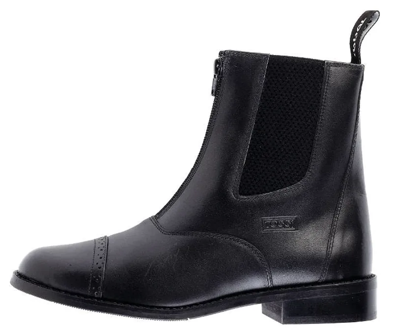 Toggi Augusta Jodhpur Boot with Zip - Black