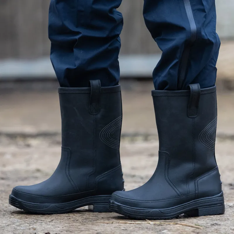Toggi Hartpury Adults Safety Boots - Black-9