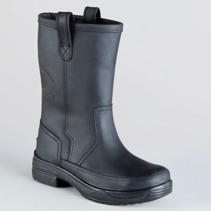 Toggi Hartpury Adults Safety Boots - Black-1