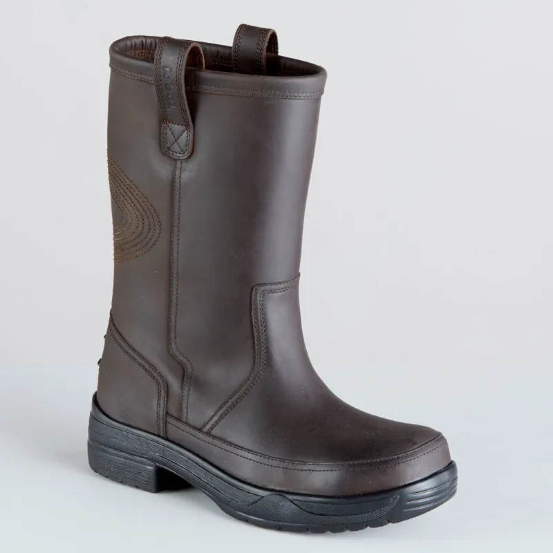 Toggi Hartpury Adults Safety Boots - Chocolate-4