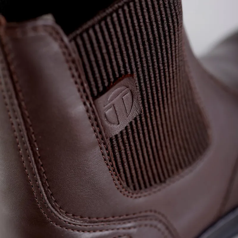 Toggi Barrington Adults Waterproof Jodhpur Boots - Dark Brown-4