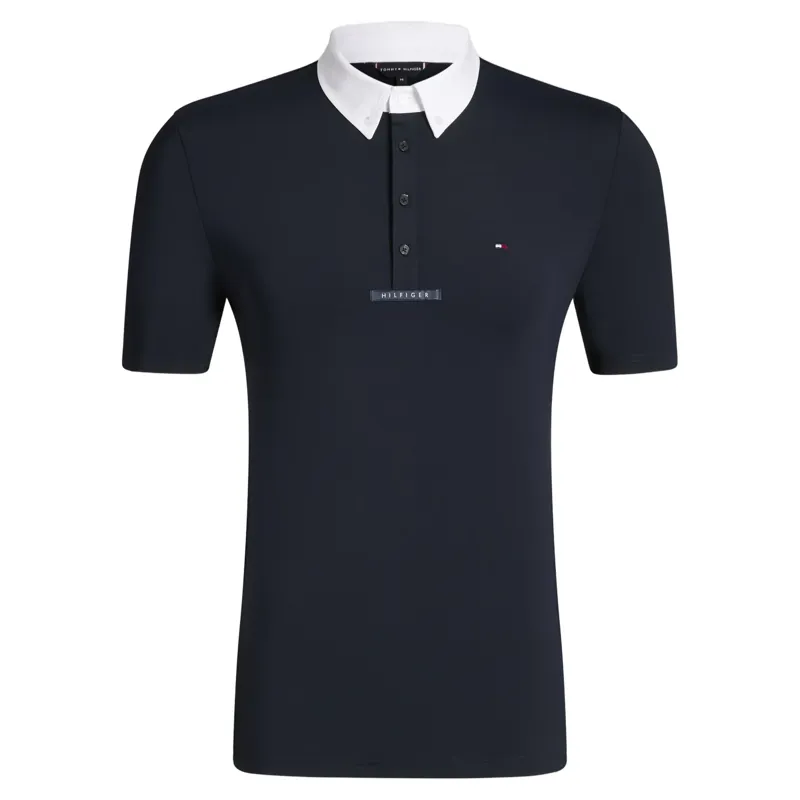 Tommy Hilfiger Alex Mens Short Sleeve Show Shirt - Desert Sky-1