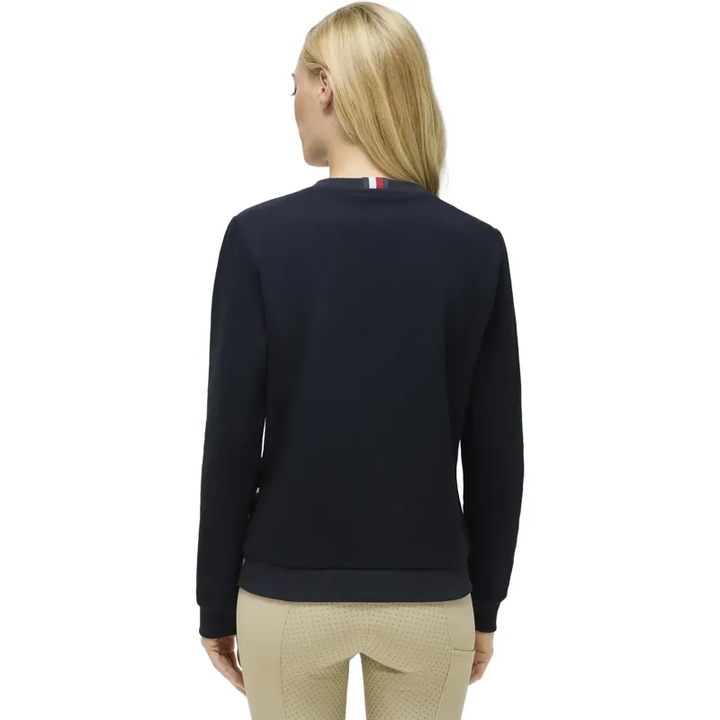 Tommy Hilfiger Belair Rhinestone Womens Sweatshirt - Desert Sky-2
