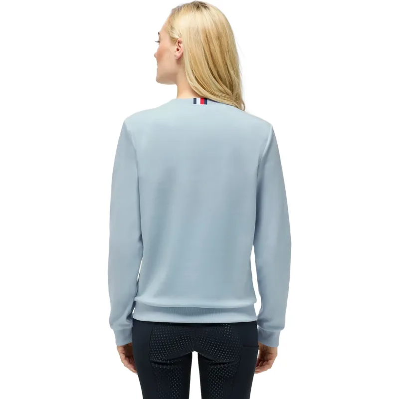 Tommy Hilfiger Belair Rhinestone Womens Sweatshirt - Sweet Blue-2