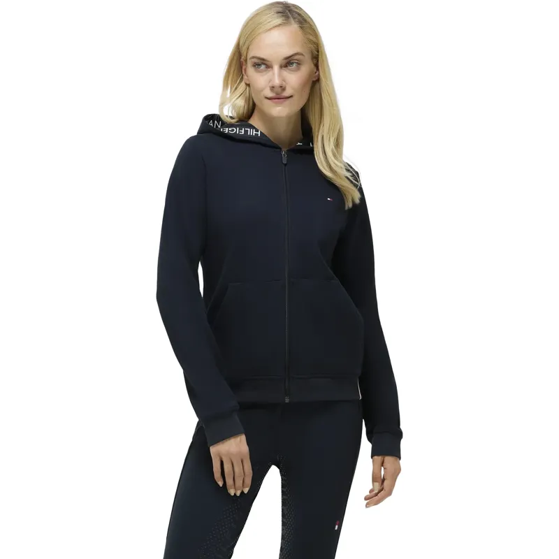 Tommy Hilfiger Beverly Womens Zip-Up Hoodie - Desert Sky