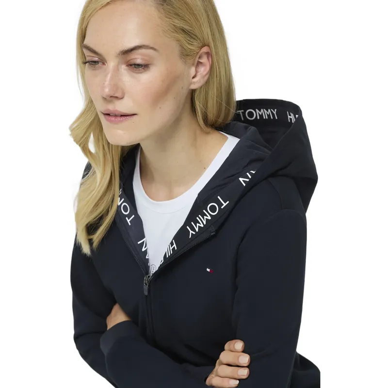 Tommy Hilfiger Beverly Womens Zip-Up Hoodie - Desert Sky-3