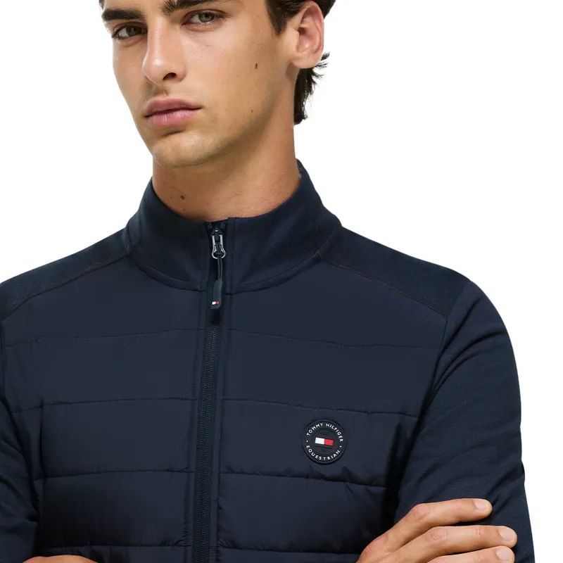 Tommy Hilfiger Cruz Mens Hybrid Jacket - Desert Blue-5