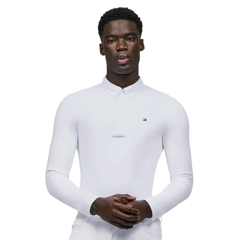 Tommy Hilfiger Eaton Mens Show Shirt - Optic White
