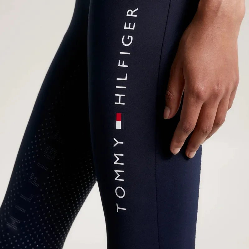 Tommy Hilfiger Elmira Full Grip Womens Riding Tights - Desert Sky-6
