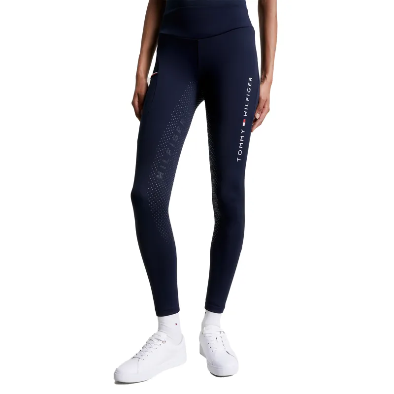 Tommy Hilfiger Highland Womens Full Grip Breeches - Desert Sky