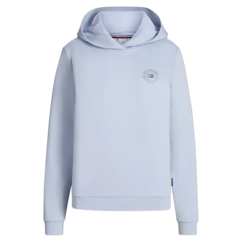 Tommy Hilfiger Hollywood Womens Rhinestone Hoodie - Sweet Blue-2