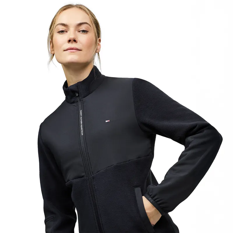 Tommy Hilfiger Huntington Womens Fleece Jacket - Desert Sky-3