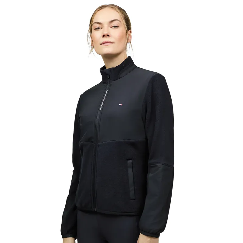 Tommy Hilfiger Huntington Womens Fleece Jacket - Desert Sky