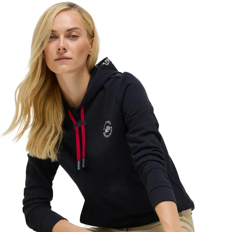 Tommy Hilfiger Laguna Womens Logo Hoodie - Desert Sky-3