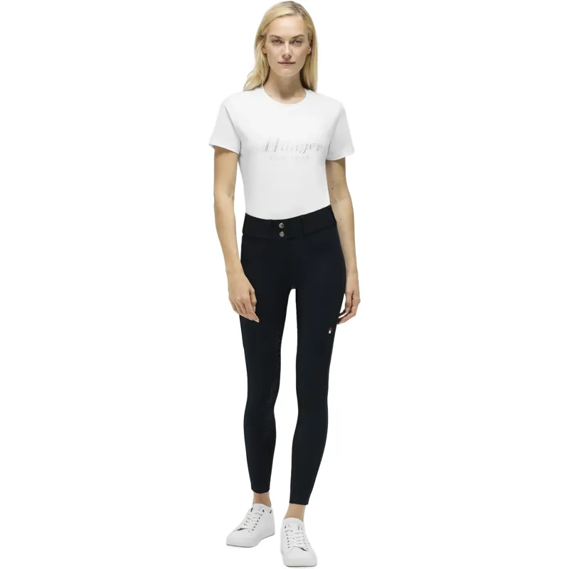 Tommy Hilfiger Lea Womens Full Grip Breeches - Dusky Blue-4