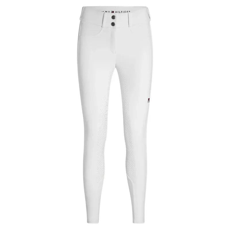 Tommy Hilfiger Lea Womens Full Grip Breeches - Optic White-1