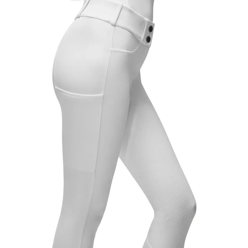 Tommy Hilfiger Lea Womens Full Grip Breeches - Optic White-6