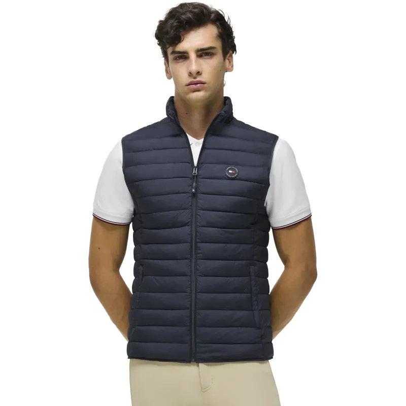 Tommy Hilfiger Montero Mens Gilet - Desert Blue