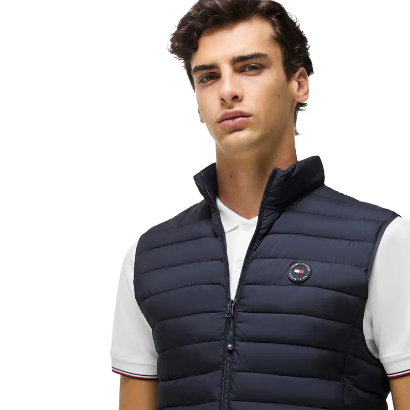 Tommy Hilfiger Montero Mens Gilet - Desert Blue-4