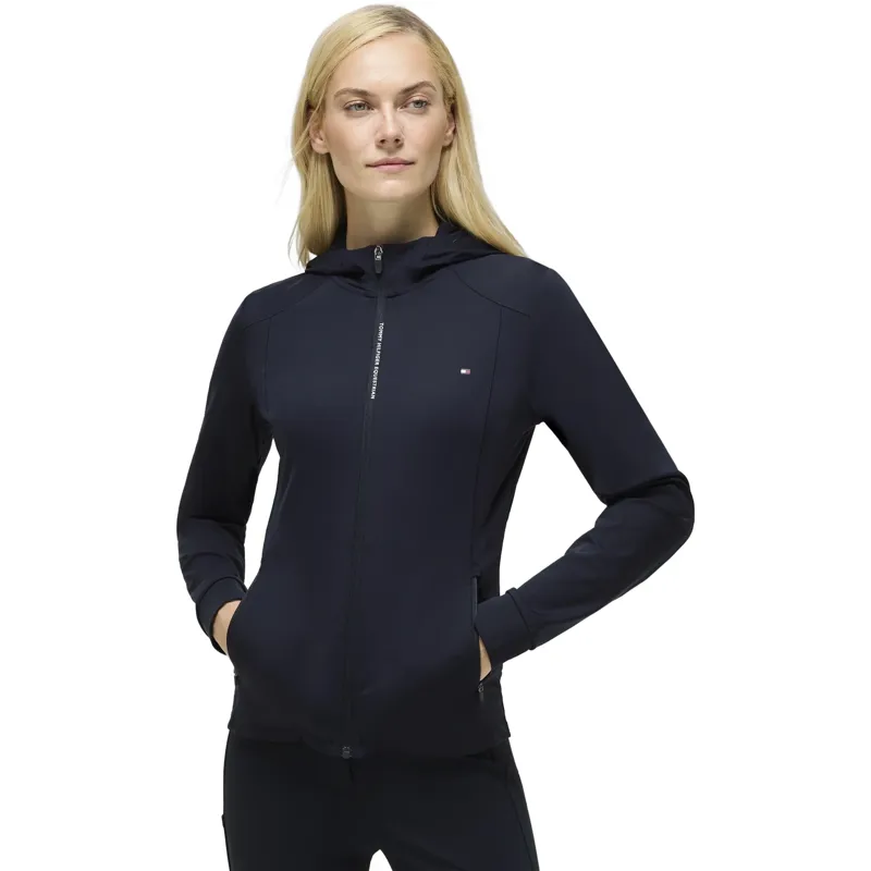 Tommy Hilfiger Nevada Womens Windbreaker Jacket - Desert Sky