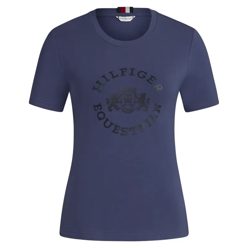 Tommy Hilfiger Pasadena Womens T-Shirt - Faded Indigo-2