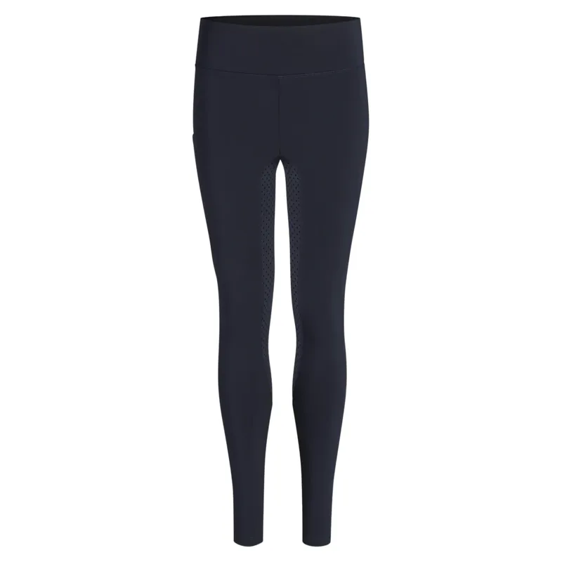 Tommy Hilfiger Devon Junior Full Grip Riding Tights - Desert Sky-3