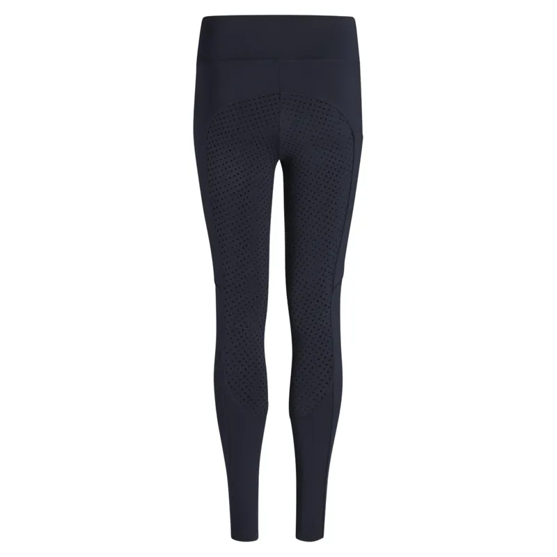 Tommy Hilfiger Devon Junior Full Grip Riding Tights - Desert Sky-4