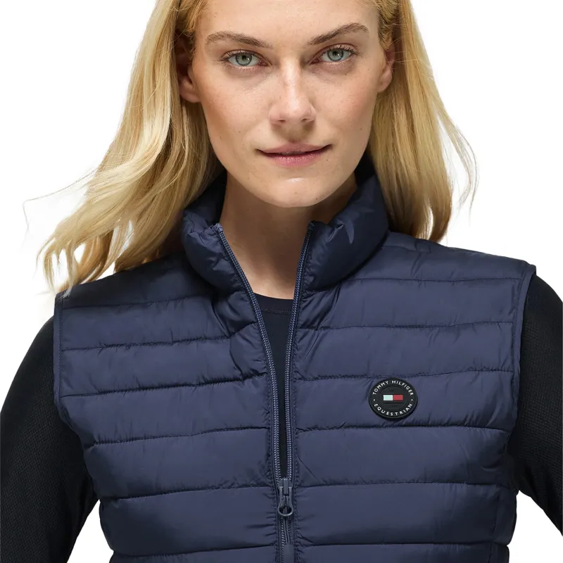 Tommy Hilfiger Serano Womens Gilet - Faded Indigo-5