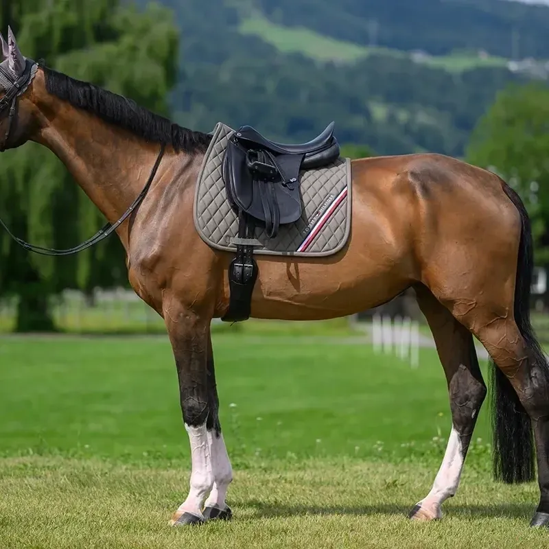 Tommy Hilfiger Stanford Dressage Saddlecloth - Ash-1