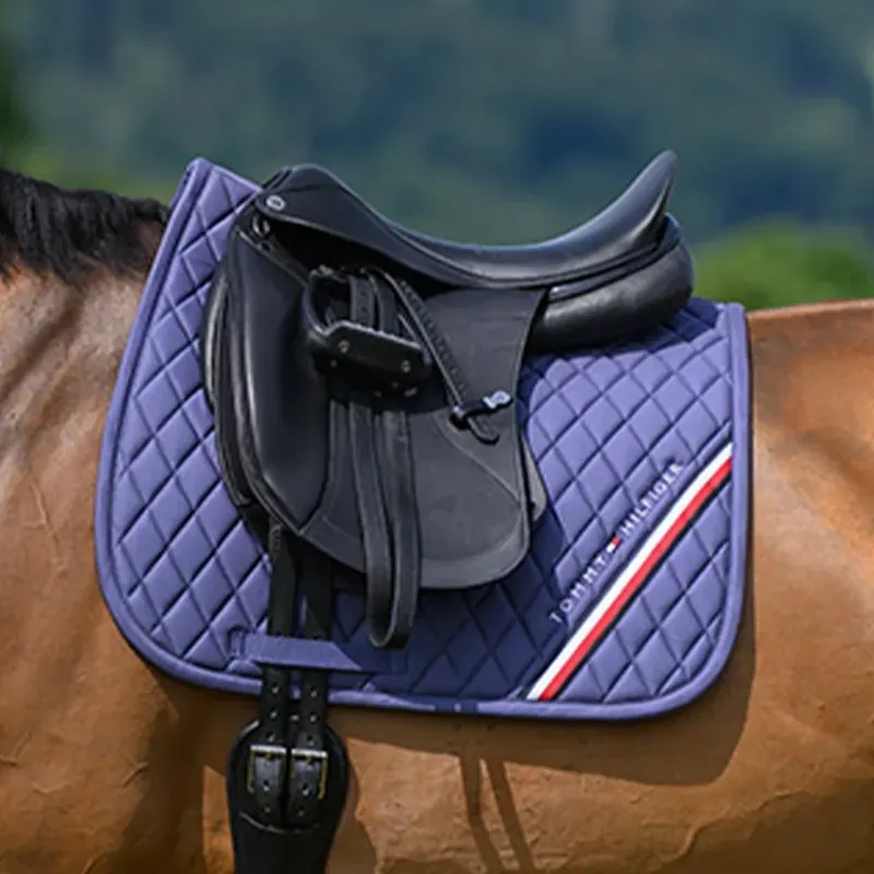 Tommy Hilfiger Stanford Dressage Saddlecloth - Faded Indigo-2