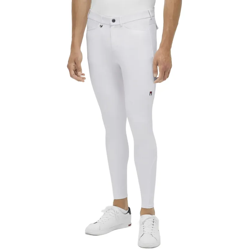 Tommy Hilfiger Stanton Mens Full Grip Competition Breeches - Optic White