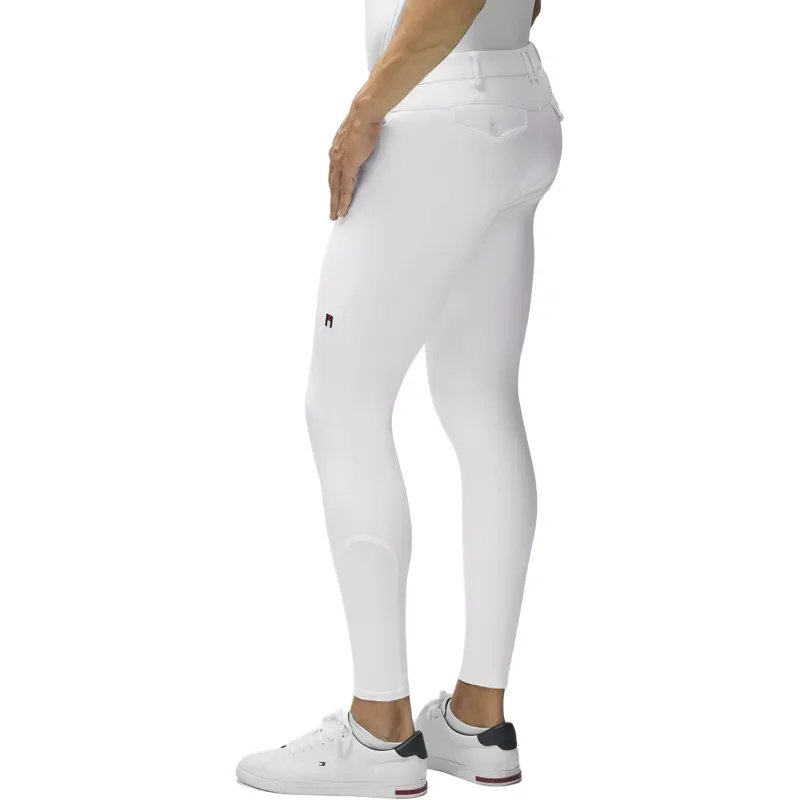 Tommy Hilfiger Stanton Mens Full Grip Competition Breeches - Optic White-1