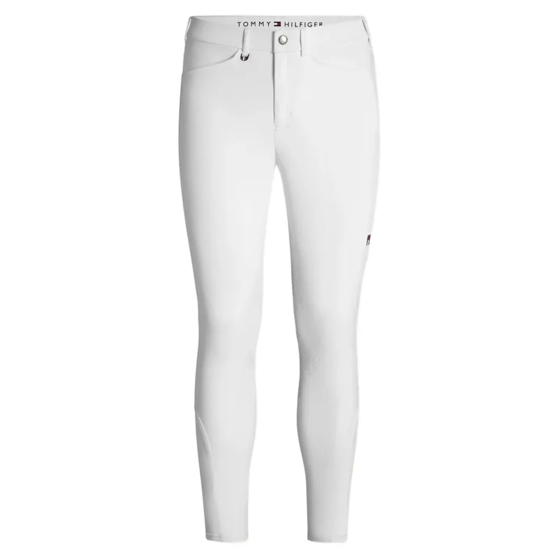 Tommy Hilfiger Stanton Mens Full Grip Competition Breeches - Optic White-2