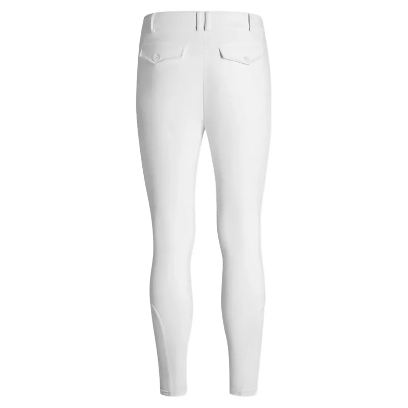 Tommy Hilfiger Stanton Mens Full Grip Competition Breeches - Optic White-3