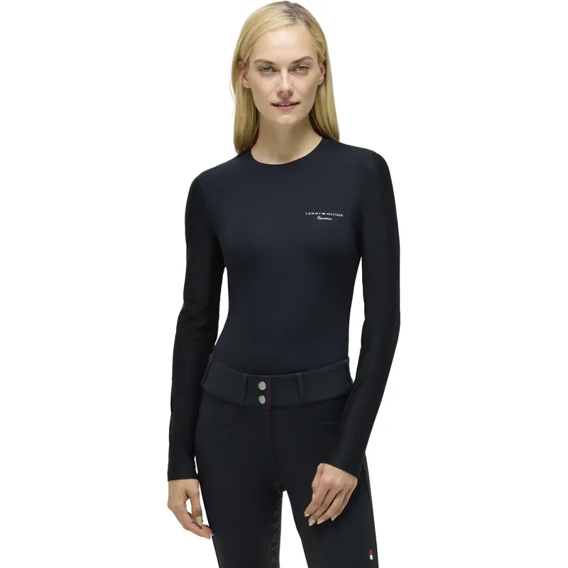 Tommy Hilfiger Adel Sunguard Womens Training Top - Desert Sky