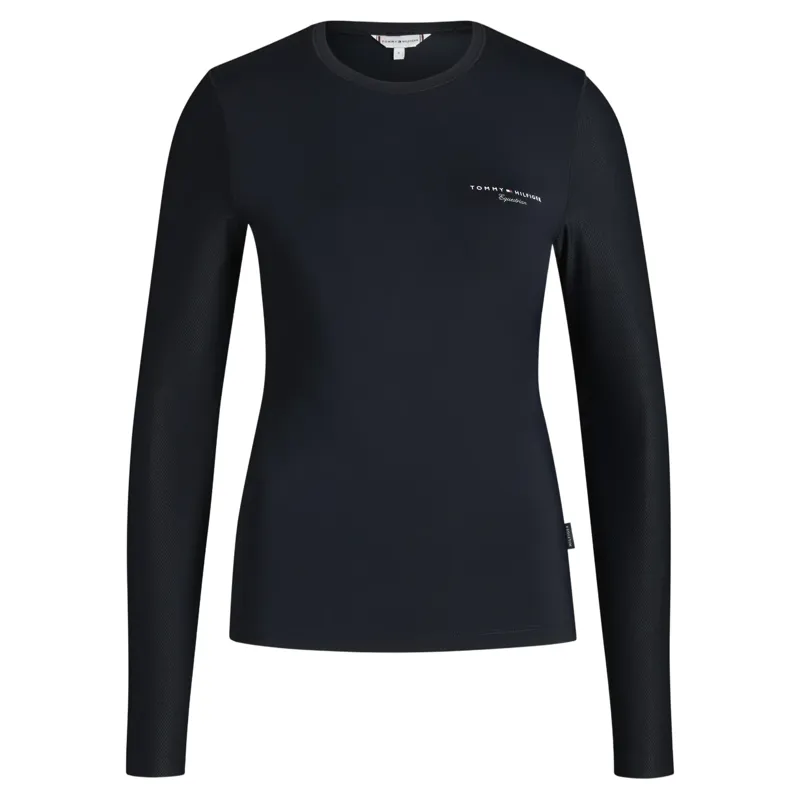 Tommy Hilfiger Adel Sunguard Womens Training Top - Desert Sky-1