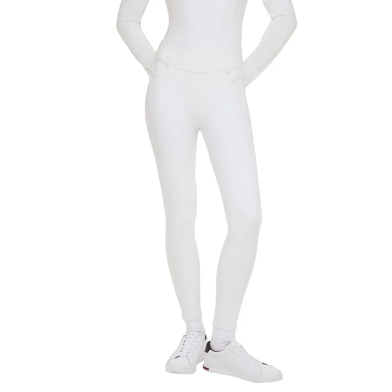 Tommy Hilfiger Vermont Womens Full Grip Breeches - Optic White