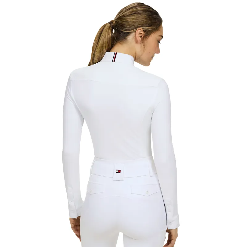Tommy Hilfiger Verona Womens Winter Show Shirt - Optic White-1