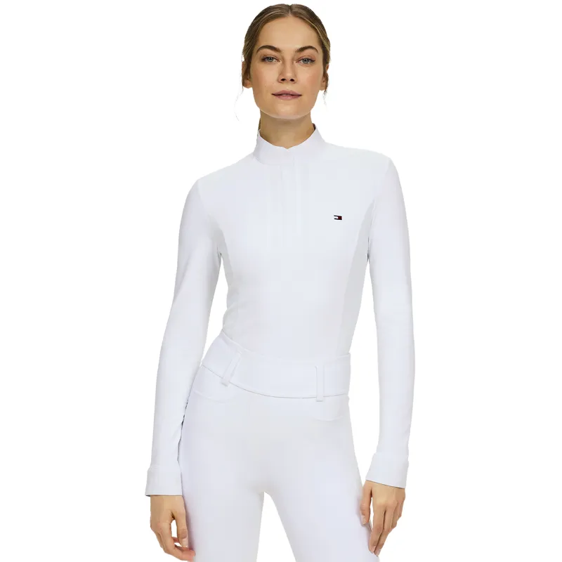Tommy Hilfiger Verona Womens Winter Show Shirt - Optic White