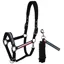 Tommy Hilfiger Yale Headcollar and Leadrope Set - Black