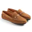 Fairfax and Favor Trinity Womens Drivers Shoes - Tan Suede