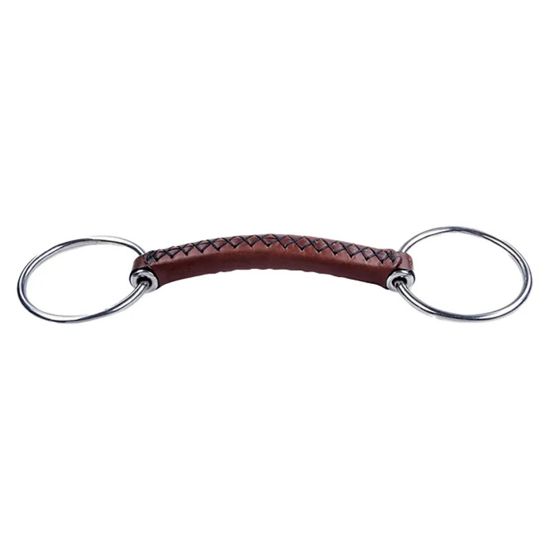 TRUST Equestrian Leather Loose Ring Bit