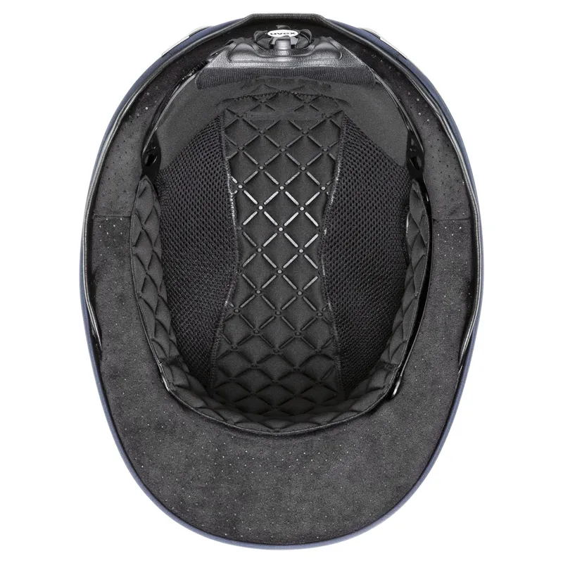 Uvex Exxeed Jewel Riding Hat - Navy-3