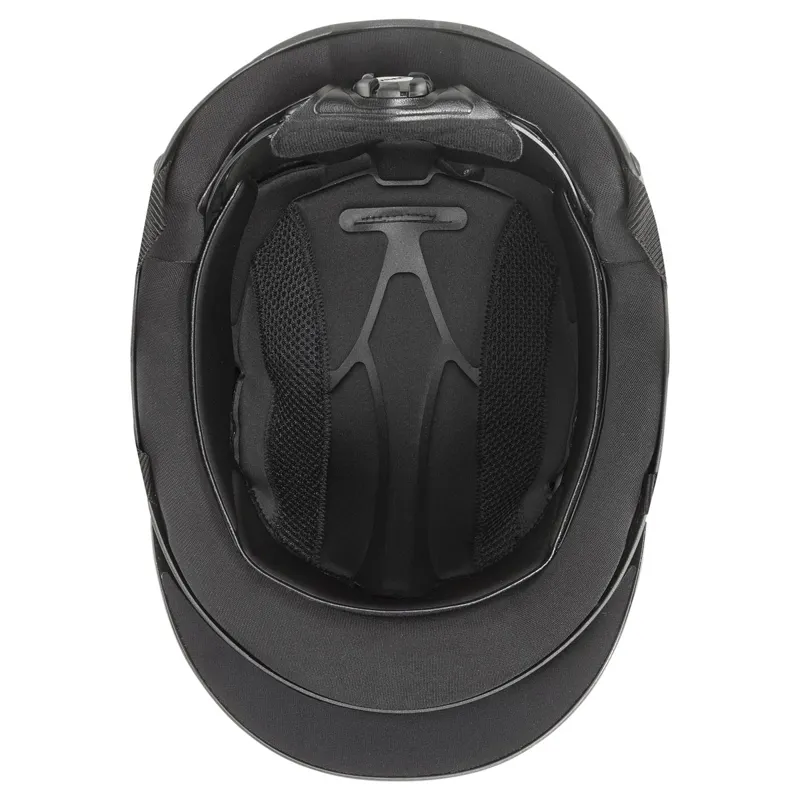 Uvex Perfexxion III Riding Hat - Black Matt-3
