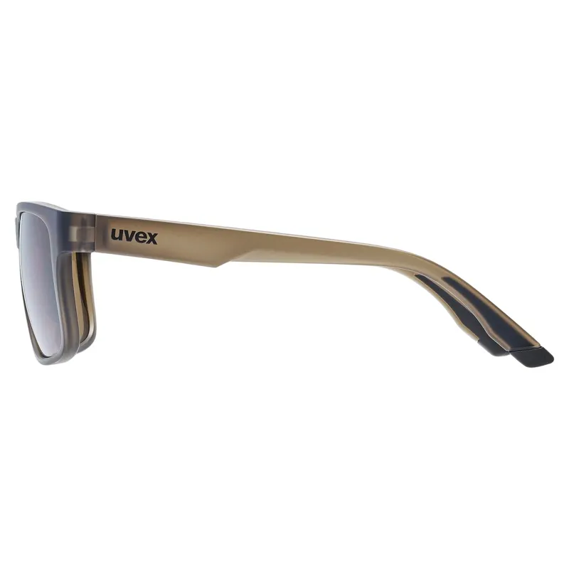 Uvex Poise P Sunglasses - Matt Smoke/Brown-3