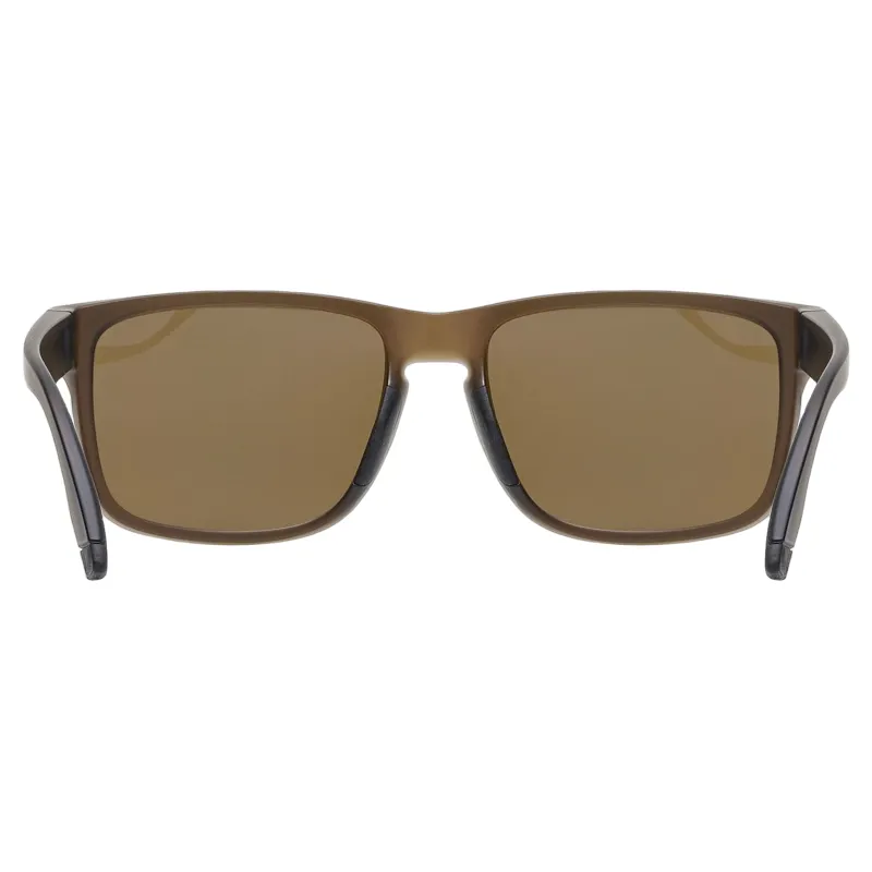 Uvex Poise P Sunglasses - Matt Smoke/Brown-4