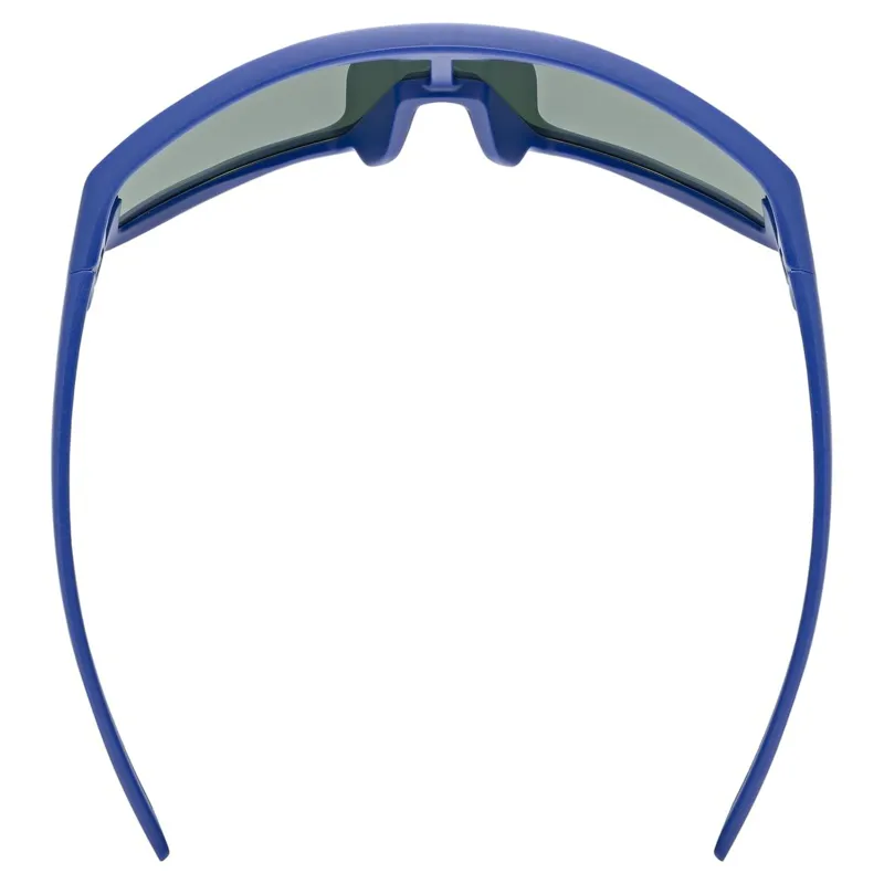 Uvex Skyryse Junior Sunglasses - Matt Blue/Mirror Green-7