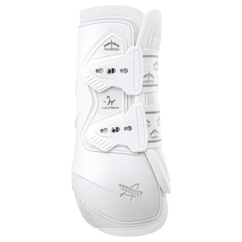 Veredus Absolute Dressage Elastic Front Boots - White