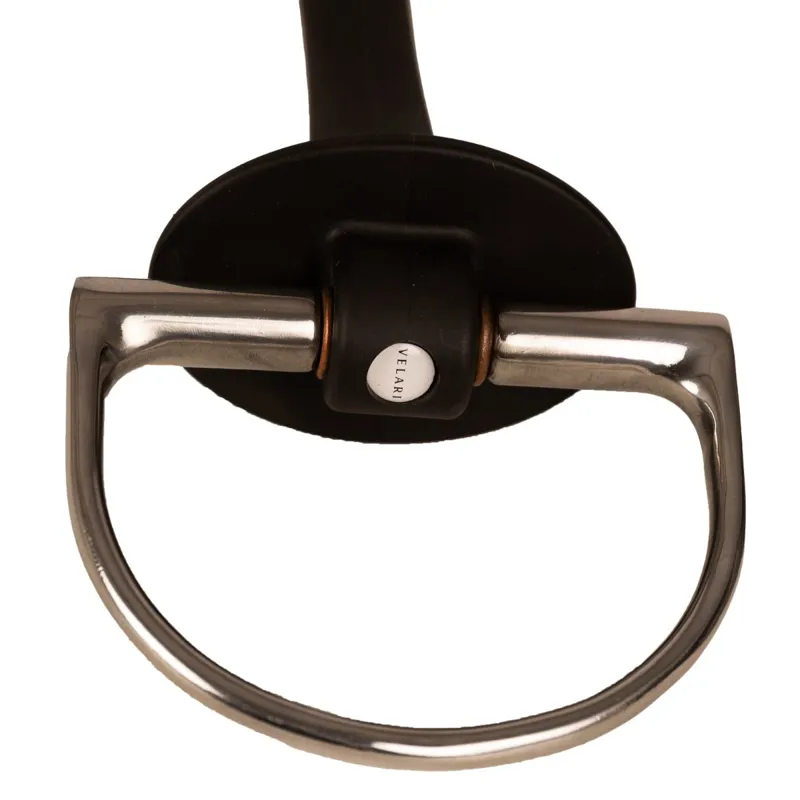Velari Mullen Mouth Soft Flex Soft Eggbutt Snaffle Bit -3